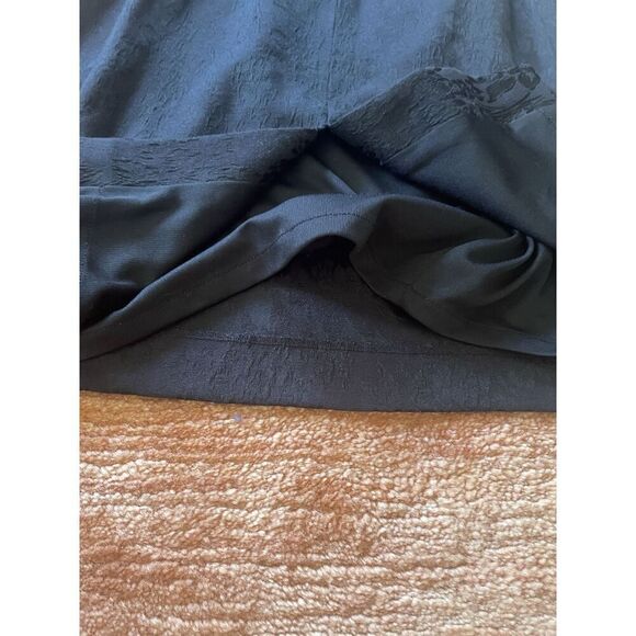 Vintage David Warren New York Boat-Neck/Zip Back Cocktail Dress Black Size 12 - Picture 6 of 8